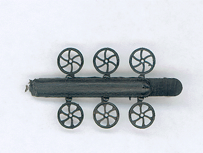 Brake Wheel -- Plastic pkg(6)