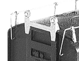 Detail Parts for F-M C-Liner Diesels (Unpainted Brass Castings) -- Lift Rings