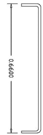 Grabs for EMD FT & F Unit Diesels pkg(12; .012" Wire) -- Side Door
