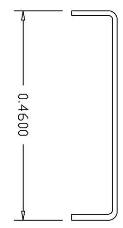 Grabs for EMD FT & F Unit Diesels pkg(12; .012" Wire) -- Side Grabs
