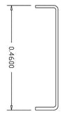 Grabs for EMD FT & F Unit Diesels pkg(12; .012" Wire) -- Side Grabs