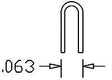 "U" Bolts  pkg(20; .012" Wire) -- Small
