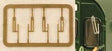 Windshield Wipers  2 Pair -- Double-Arm Style