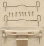 Coupler Lift Bars -- For EMD GP & SD Units - 1 Pair