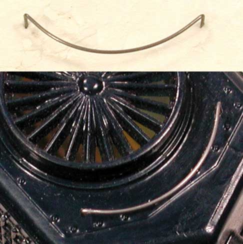 Curved Roof Grabs pkg(8) -- For EMD GP & SD Diesels