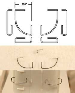 Grab Irons for RS Diesels -- Corner pkg(8)