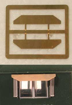 Diesel Sun Shade, Etched Brass