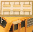 F-Unit Sunshade -- Etched Brass pkg(6)