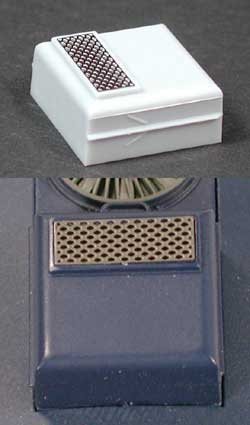EMD Winterization Hatch (Plastic w/Etched See-Through Grille) -- Double Type for F-Units