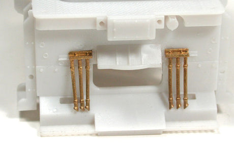 MU Hoses (Unpainted Brass Casting) -- 3-Hose Cluster 2 Pair