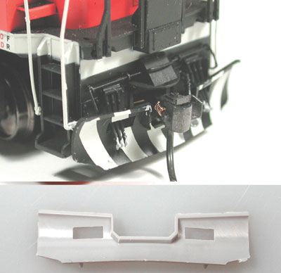 Snow Plow (Plastic) -- Fits Canadian National Diesels
