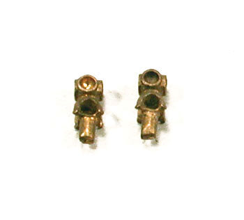 Pennsylvania Railroad-Style Straight Marker Lights -- 1 Pair