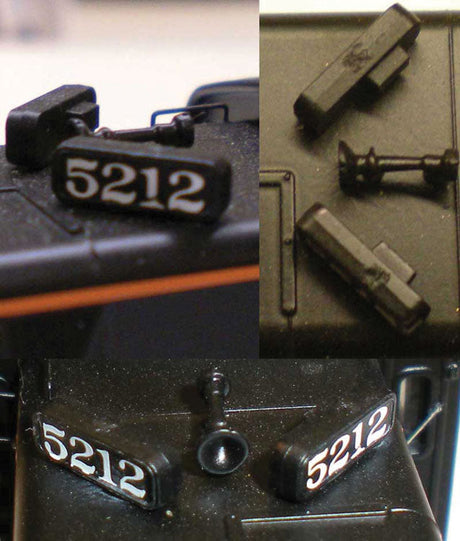 Southern Pacific - Style Side Number Board