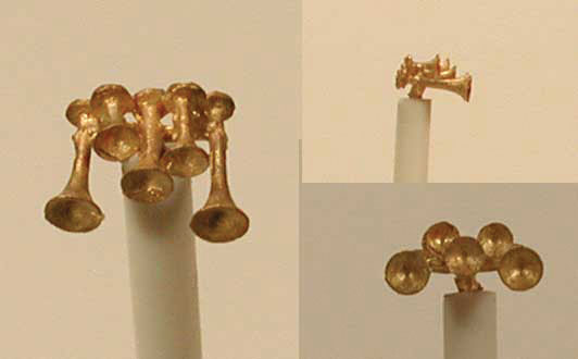 Nathan P-5  5-Chime Air Horn All Forward - Brass