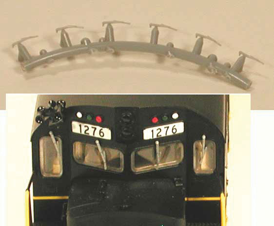 Windshield Wipers  - Plastic -- pkg(6)