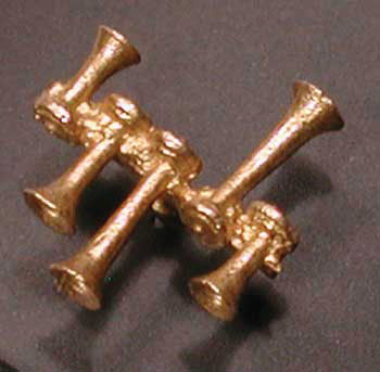 Nathan K5R25 5-Chime Air Horn -- Lost Wax Brass Casting