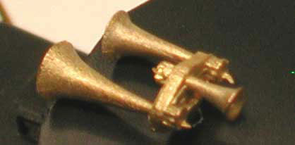 Lost Wax Brass Castings -- Leslie RS3R3 3-Chime Air Horn