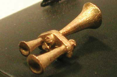 Leslie S3LR1 3-Chime Air Horn -- Lost Wax Brass Casting