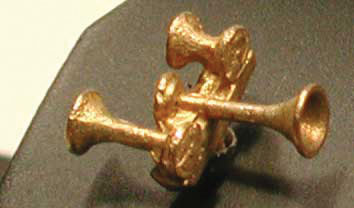 Nathan K3 K3LAR1 3-Chime Air Horn -- Lost Wax Brass Casting
