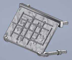 Cab Window Shade Cloth -- Open Position pkg(2)