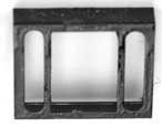 All-Weather Cab Window -- Plastic with Glazing, .4 x .48" pkg(2)