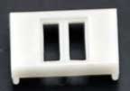 All-Weather Cab Window -- Plastic, No Glazing, .45 x .33" pkg(2)
