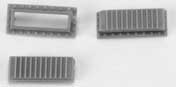 Dynamic Brake Roof Grid -- Plastic, Base and Cover, 2 Sets