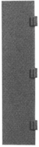 EMD Engine Compartment Doors -- 18 x 78", Plain