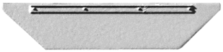 EMD Cab Sunshades -- Razor-Edge Style with Reinforcing Bracket pkg(8)