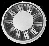 48" Cap-Top Dynamic Brake Fan -- For First Generation EMD Diesels pkg(2)-1
