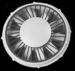 48" Cap-Top Dynamic Brake Fan -- For First Generation EMD Diesels pkg(2)-1