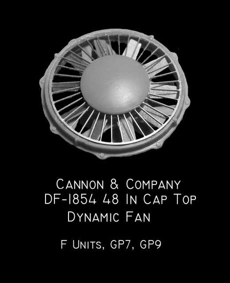 48" Cap-Top Dynamic Brake Fan -- For First Generation EMD Diesels pkg(2)-2