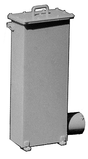 Electrical Cabinet Air Filter Box -- For EMD 40 Series Diesels