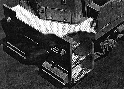 Safety Tread & Step Kit (Photo-Etched Brass) -- For Athearn GP38-2 & GP40-2