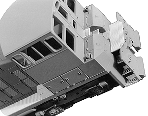 Safety Tread & Step Kit (Photo-Etched Brass) -- For Athearn SW1500 & SW1000