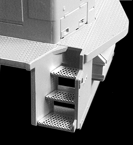 Engine Step Set (Photo-Etched Brass) -- For Athearn SD50