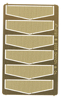 Anticlimber Safety Tread pkg(6) -- Fits #2106 60-Series Anticlimber, Sold Separately