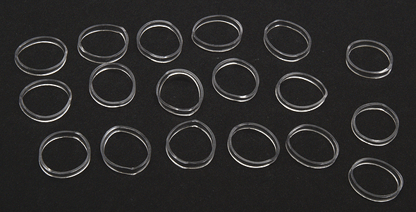 Super Traction Tire Assortment pkg(18) - Steam Locos -- Small