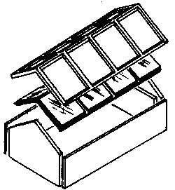 Skylights (Plastic) -- Roof-Mount w/Frame pkg(2)