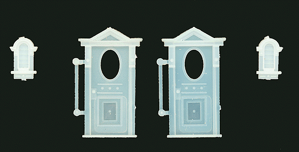 Victorian Door & Vents (Plastic; pkg(2)
