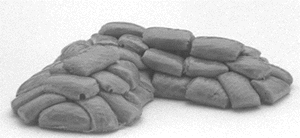 Freight-Sacks Piled in Corner