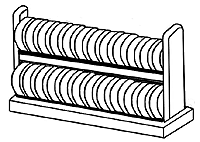 Tire Display Rack