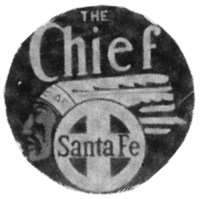 Logo -- Santa Fe "The Chief" (11 x 11")