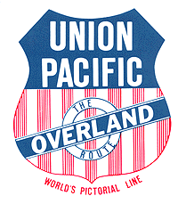 Logo -- Union Pacific "Overland"