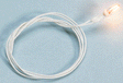 Grain-Of-Rice Bulb -- 12V w/8" Black Wire
