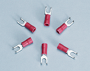 Spade Lugs -- For 18- to 24-Gauge Wire