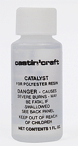 Catalyst for Polyester Casting Resins (Sold Separately) -- 1oz  29.6mL