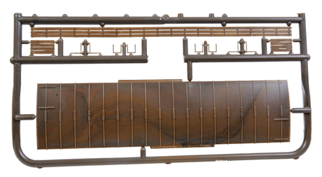 40' Round Freight Car Roof pkg(3)