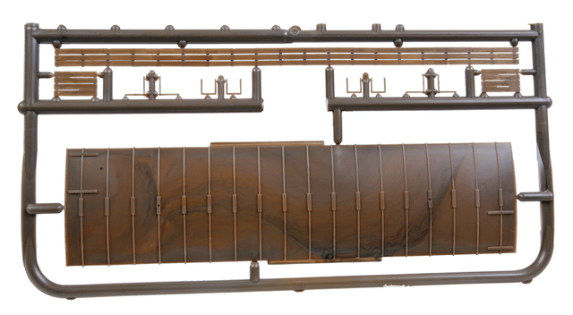 40' Round Freight Car Roof pkg(3)