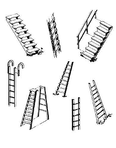 Steps & Ladders pkg(4)